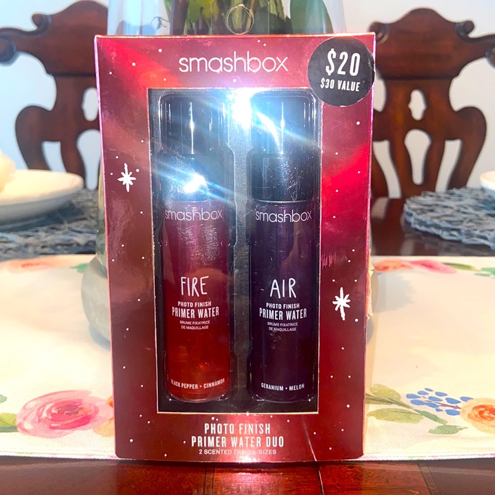 Brand New In Box SmashBox Fire and Air Photo Finish Primer Water Duo